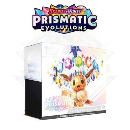 Prismatic Evolutions Elite Trainer Box